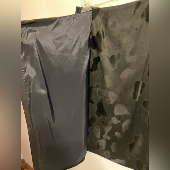 Finity Studio Wrap Front Skirt Black New Womens size 6 secretary classic mobwife - Picture 6 of 10